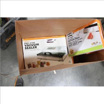 Weston Pro-2100 Vacuum Sealer With 11