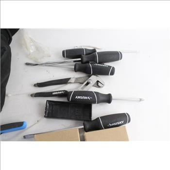 WestWard Tool Bag With Tools, 10+ Pieces