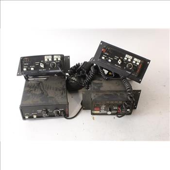 Whelen And Code 3 Siren Controllers, 4 Pieces
