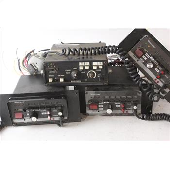 Whelen And Code 3 Siren Controllers, 4 Pieces