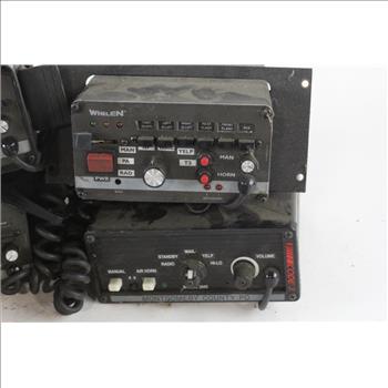 Whelen And Code 3 Siren Controllers, 4 Pieces