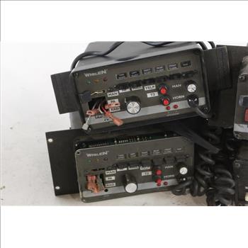 Whelen And Code 3 Siren Controllers, 4 Pieces