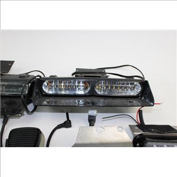 Whelen Lights, Assorted Microphone Attachments, & More; 5+ Pieces