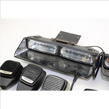 Whelen Lights, Assorted Microphone Attachments, & More; 5+ Pieces