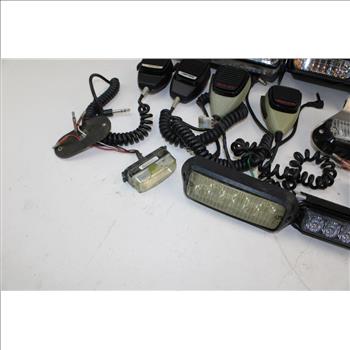 Whelen Lights, Assorted Microphone Attachments, & More; 5+ Pieces