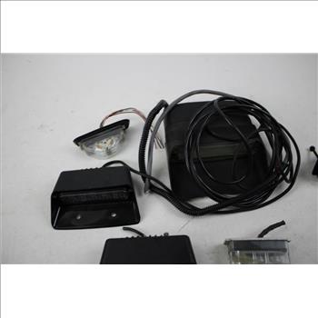 Whelen Patrol Vehicle Lights Bulk Lot, 7 Pieces