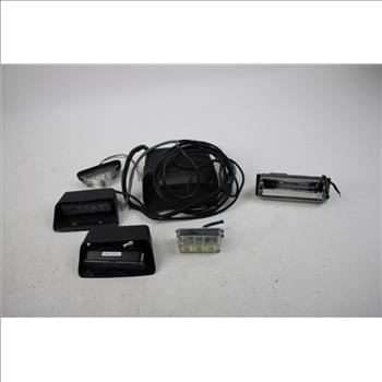 Whelen Patrol Vehicle Lights Bulk Lot, 7 Pieces