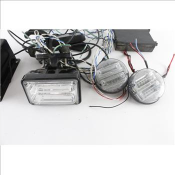 Whelen System Connection Map Control Box, Strobe Box, And Siren