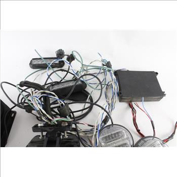 Whelen System Connection Map Control Box, Strobe Box, And Siren