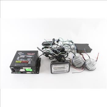 Whelen System Connection Map Control Box, Strobe Box, And Siren