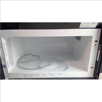 Whirlpool Black And Silver Microwave