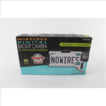 Whistler Wireless Digital Backup Camera