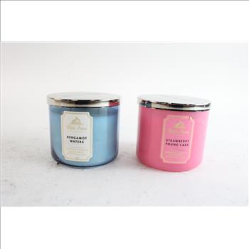 White Barn Candles, 2 Pieces