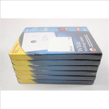 White Mailing Labels And More, 9 Pieces