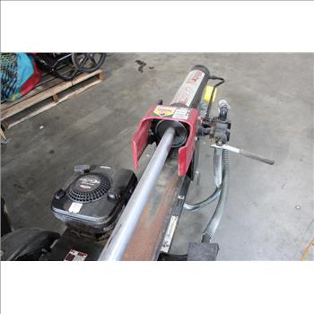 White Outdoor 27-Ton Hydraulic Log Splitter