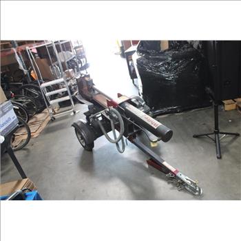 White Outdoor 27-Ton Hydraulic Log Splitter