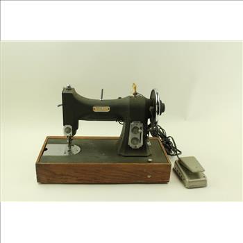 White Rotary Sewing Machine
