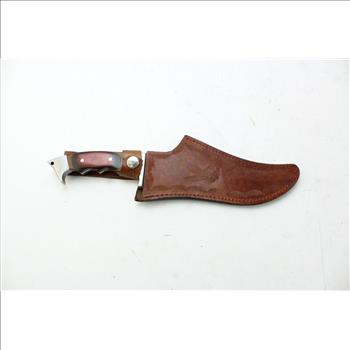 White Tail Cutlery Fixed Balde Knife W/sheath