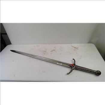 Widow's Wail Replica Sword With Red Gem