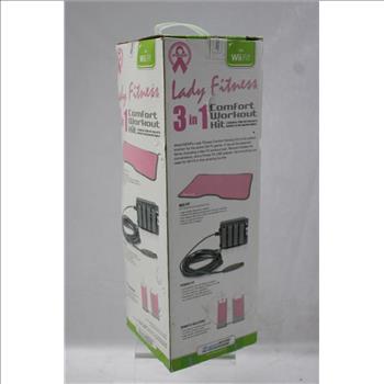 Wii Fit Lady Fitness Workout Kit