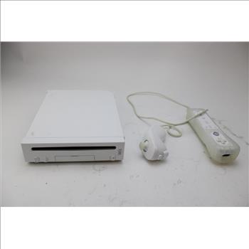 Wii Gaming Console W/game The Legend Of Zelda Twilight Princess