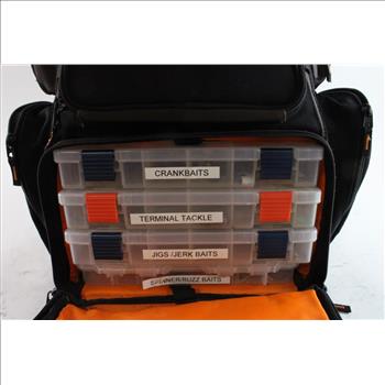 Wild River Backpack With Bait, Tackle, 6+ Pieces