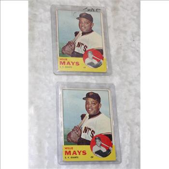 William Mays Baseball Cards
