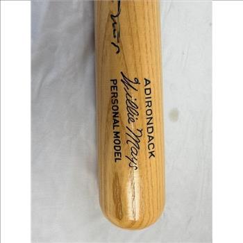 Willie Mays Autographed Baseball Bat With COA