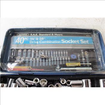 Wilmar Mechanics 40 Piece Drive Socket Set