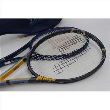 Wilson And Prince Graphite Tennis Rackets