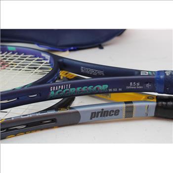 Wilson And Prince Graphite Tennis Rackets