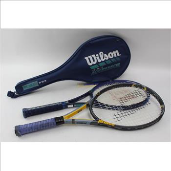 Wilson And Prince Graphite Tennis Rackets