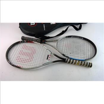 Wilson And Technifibre Tennis Rackets, 2 Pieces