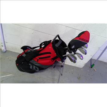 Wilson Bag With Clubs, 10+ Pieces