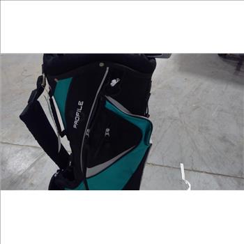 Wilson Bag With Womens Clubs, 12 Pieces