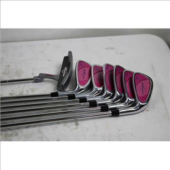Wilson Slope Irons, Wilson Dyna-Balance 407 Putter, 7 Pieces