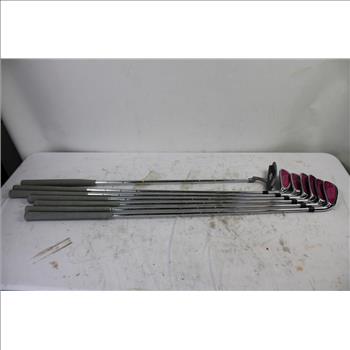 Wilson Slope Irons, Wilson Dyna-Balance 407 Putter, 7 Pieces