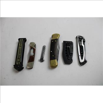 Winchester, Edge, And More Folding Knives, 14 Pieces