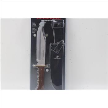 Winchester Large Bowie Knife With Sheath