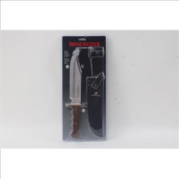 Winchester Large Bowie Knife With Sheath