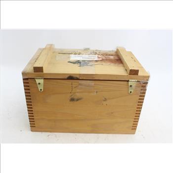 Winchester Small Arms Ammunition Shot Gun Cartridges Wooden Box