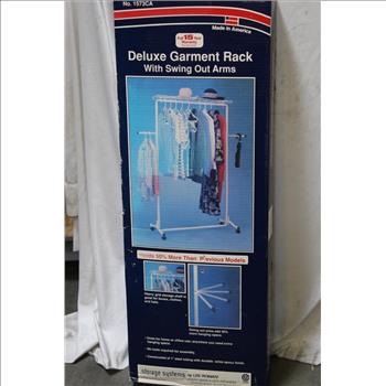 Windmere Oscillating Stand Fan And Storage Systems Garment Rack, 2 Pieces