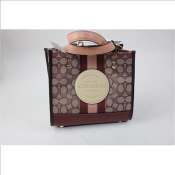 Wine Red Coach Handbag