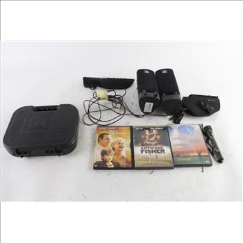 Wired JBL Speakers, Lock Pistol Case, And More, 5+ Pieces