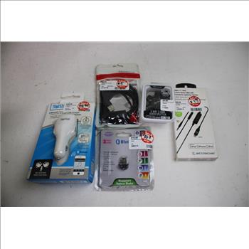 Wireless Audio Receivers, Lightning Connectors, Transmitter, And More, 16 Pieces