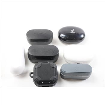 Wireless Earbuds And Charging Cases, 7 Pieces