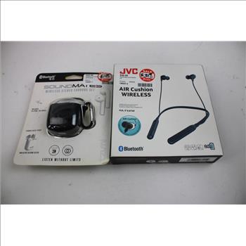 Wireless Earbuds Bulk Lot, 6 Pieces