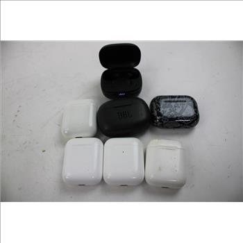 Wireless Earbuds Bulk Lot - LOOSE EARBUDS, MISSING PAIRS,  16 Pieces