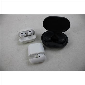 Wireless Earbuds, Loose/Singular Earbuds Bulk Lot, 8 Pieces