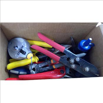 Wiss Crimper Tool, Commercial Electric Pliers, Wyatt Tape Measure, And More Tools
